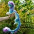 50cm/19.69in, Animal Dragon Plush Doll,  Blue Dragon Kids Toy Animal Doll,  For Children's Birthday Gifts Halloween Christmas Decoration Dolls,