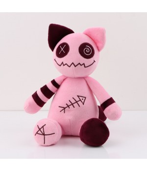 28CM Zombie Cat Plush Toy Kawaii Zombie Cat Stuffed Doll Soft Stuffed Animal Toy Plush Gift Toy For Kids Girls