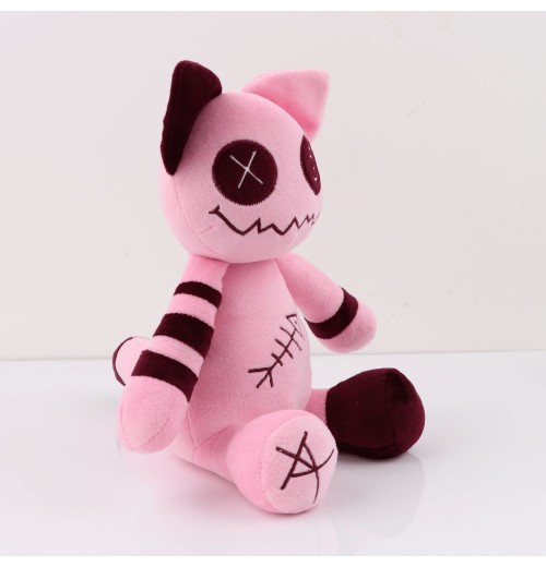 28CM Zombie Cat Plush Toy Kawaii Zombie Cat Stuffed Doll Soft Stuffed Animal Toy Plush Gift Toy For Kids Girls