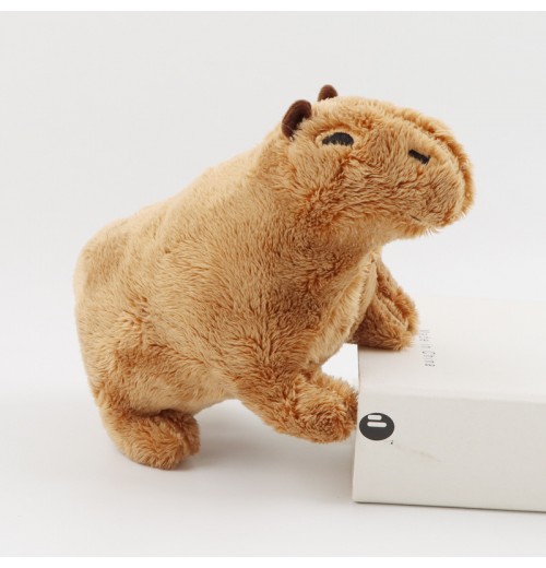 7inches Simulation Animal Capybara Plush Toys Cute Capybara Plush Dolls Stuffed Soft Animals Children Toy Kids Peluche Gift