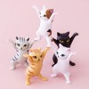 5pcs Cat Pen Holder, Children's Toy Birthday Gift, Weightlifting Cat Pen Holder, Dance Humanoid Doll Animal