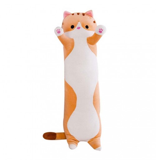 50cm/19.7inch Plush Toy Doll, Soft Cute Cat Plush Sleep Pillow Cushion Banna Plush Stuffed Kids Girls Birthday Gift ,For Children